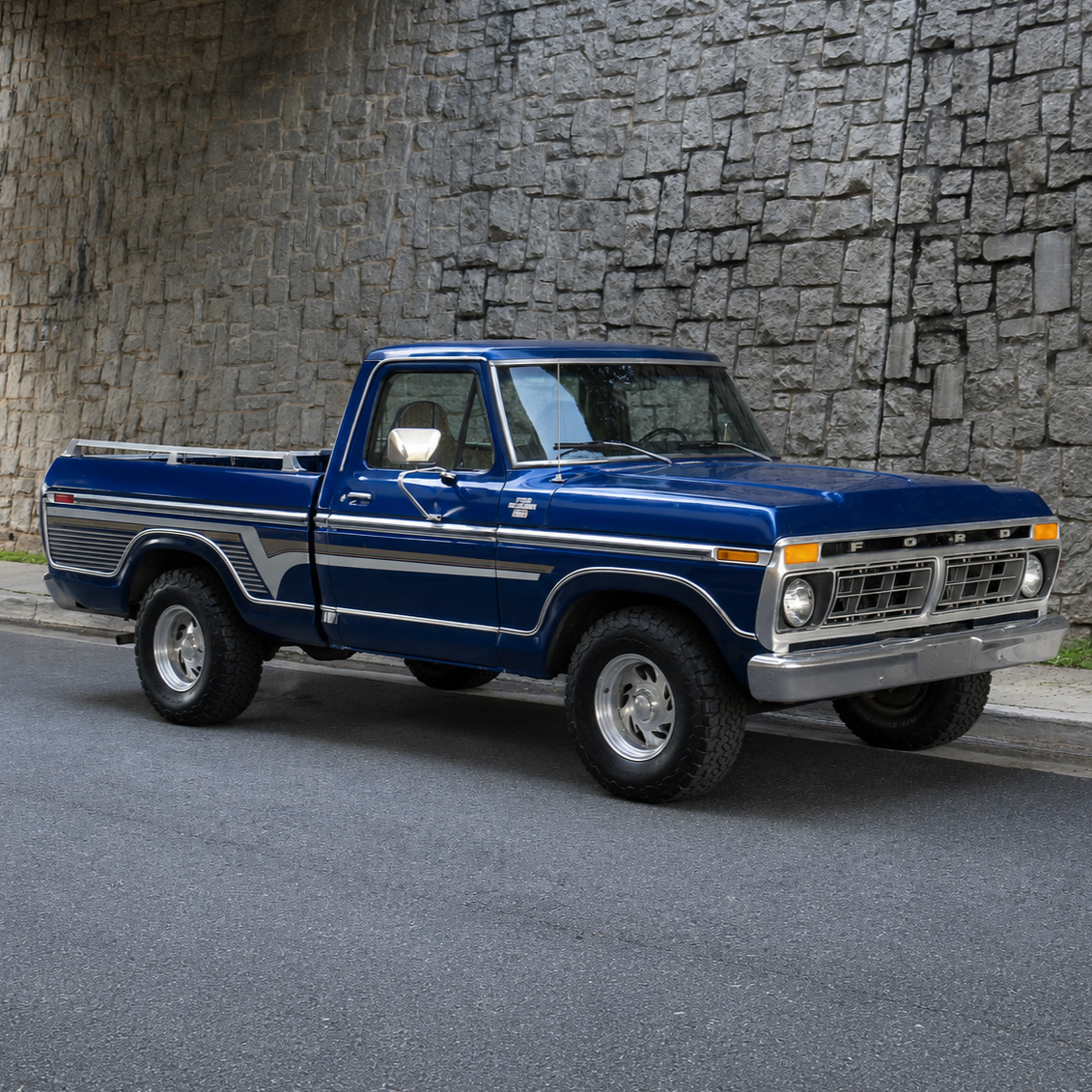 Electric Ford F100 e-kit